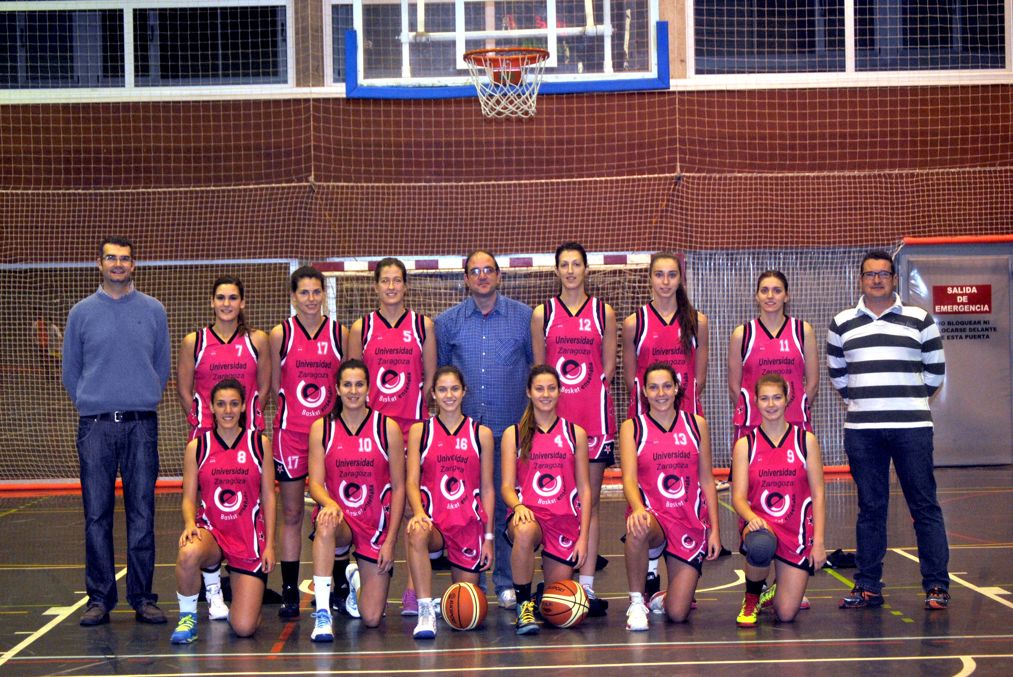 Equipo de Baloncesto femenino Unizar
