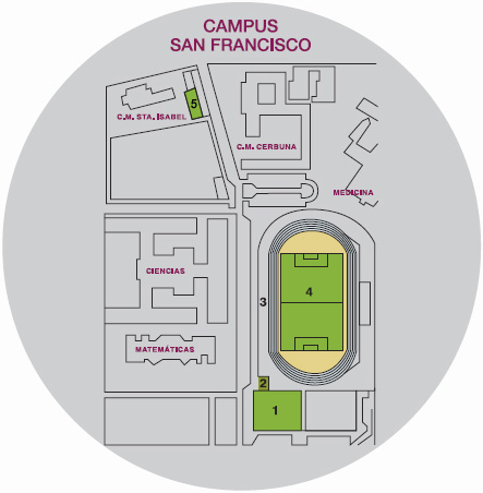 Plano campus San Francisco