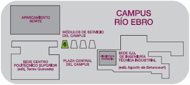 Plano campus Río Ebro